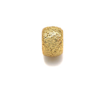 Gold Filled Starburst Rondelle Spacer Beads, 4x6mm/5x8mm 18K Gold Filled Brass Spacer Beads, Pony beads, Sku#C124