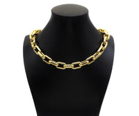 High Quality Chunky Heavy Oval link Chain, 20x13mm, XL Oval link chain, 18k Gold Filled chunky chain, heavy chunky chain,sku#E534