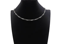 5x15mm/5x11mm Paperclip Chain by yard, Long Oval Paper Clip Chain, Rectangle Chain, Wholesale chain, Necklace bracelet chain, sku#M356
