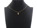 Dainty Gold Silver Leaf Charms, Dainty Charms, Gold Leaf Pendant, Leaf Bracelet Necklace Charms, 9x15mm, Sku#F1311
