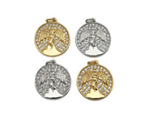 CZ Micro Pave Fairy Angle With Wing charm, sku#L406