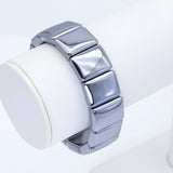 15x20mm Tera Hertz Rectangle Stretchy Bracelet, Sku#U1998