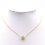 Gold Filled Drum Shape Spacer Beads, Sku#ZX125