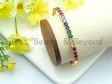 Large CZ Buckle Bracelet, Sku#X37