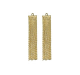 Gold Tassels Charm, Sku#ZX84