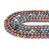 Jasper Round Smooth Beads, Sku#U1804