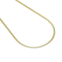 Dainty Gold thin snake Chain Necklace, thin herringbone chain, Sku#LD545