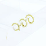 Gold Round Ring Clasp, Lobster Clasp, Sku#LX886