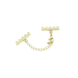 Lobster Clasp for layered necklace bracelet,Detangler Layering Clasp, Sku#LX884