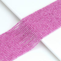 NEW!!! 2mm/3mm Round Faceted CZ Beads, Sku#U2035