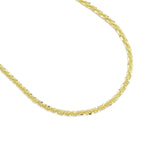 Gold Silver Sparkle Chain Necklace, Sku#LD592