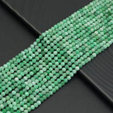 High Quality Emerald Round Faceted Beads, Sku#U1882