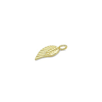 Gold Wing Shape Charm Pendant, Sku#Y982