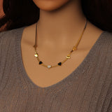 heart herringbone necklace Bracelet, Sku#BXG12