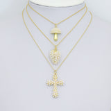 White Pearl Cross Mushroom charm, Sku#A500
