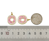 Enamel Donut Charm, Sku#LD187