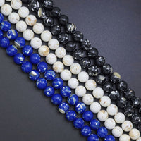 Mother of Pearl Round Smooth Beads, Sku#U1856