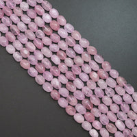 10-11mm Oval Morganite Beads, Sku#U1892