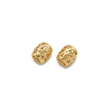 Gold Filled Drum Shape Spacer Beads, Sku#ZX125