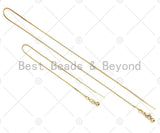 New Style Bolo box Chain Sliding Adjustable Necklace Bracelet Chain, SKU#A107