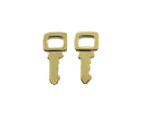 Gold Key Pendant, LD195