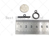 1 Set Gold and Silver Plated Toggle Clasp, Toggle Clasp, T-Closures, 14mm, sku#Y255