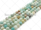 Qaulity Amazonite Round Smooth beads, Sku#UA183