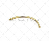 Colorful Enamel Thin Bar Bracelet Connector, 18K Gold Filled Enamel Links, Necklace Bracelet Charm, Sku#LK513