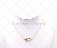 18K Gold Filled Oval Link Chain OPEN Necklace, Trace Oval Link Chain Necklace, Sku#JD08