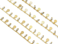 Cute Smiley Face Pearl Chain, sku#E557