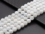 High Quality Natural Blue Moonstone faceted, Round Faceted 6mm/8mm/10mm/12mm Moonstone Beads, 15.5 Full Strand, sku# U818