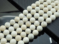 SPECIAL CUT High Quality Natural Ivory Japser Beads, Round Faceted 6mm/8mm/10mm/12mm Ivory Jasper Beads, 15.5" Full Strand, sku#U978