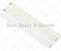 1.2mm/2mm Ball Bead Necklace, SKU#FH151