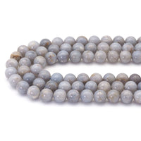 Genuine Blue Opal Round Smooth, 6mm/8mm/10mm, Sku#U1636