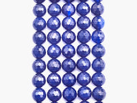 High Quality Natural Navy Blue Color Agate Beads, Round Faceted 6mm/8mm/10mm/12mm, Blue Agate Beads, 15.5inches, sku#U487