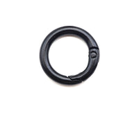 High Quality Enamel Spring Gate, Round Carabiner Clasp, Snap Clip Trigger Clasp, Spring Buckle for Chain Purse Key Jewelery, 25mm, sku#K135