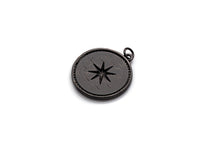 Enamel  North Star Coin Pendant, SKU#F1055