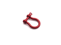 Enamel U Shape clasp, Enamel Clasp, White/Black/Royal Blue/R