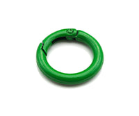 High Quality Enamel Spring Gate, Round Carabiner Clasp, Snap Clip Trigger Clasp, Spring Buckle for Chain Purse Key Jewelery, 25mm, sku#K135