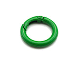 High Quality Enamel Spring Gate, Round Carabiner Clasp, Snap Clip Trigger Clasp, Spring Buckle for Chain Purse Key Jewelery, 25mm, sku#K135
