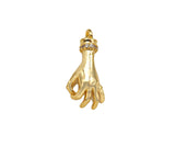 CZ Micro Pave Ok/Love You/Yeah Gesture Shape Pendant/Charm,18K Gold Charm, Necklace Bracelet Charm Pendant,8x19/7x19/10x19mm,Sku#FH152