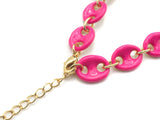 Colorful Enamel Hand Made Oval Anchor / Mariner Chain Bracelet, sku#E520