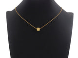CZ Micro Pave @ Symbol Shape Dice Spacer Beads, Cubic Zirconia Cube Spacer Beads, 24k Gold Tone,8.5mm, sku#Z717