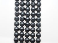 Natural Black Onyx Matte Round with one line Beads, 6mm/8mm/10mm/12mm/14mm  Round beads, Matte Round Black Onyx, 15.5inch strand, SKU#V15