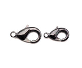 2pc/10pcs High Quality Real Gold Plated Plain Lobster Claw Clasp, Gold/Silver/Gunmetal Lobster Claw Clasp, 19mm/23mm,sku#LK153