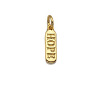 Dainty Gold Bar Pendant, Love happy chill mom bar, F1289
