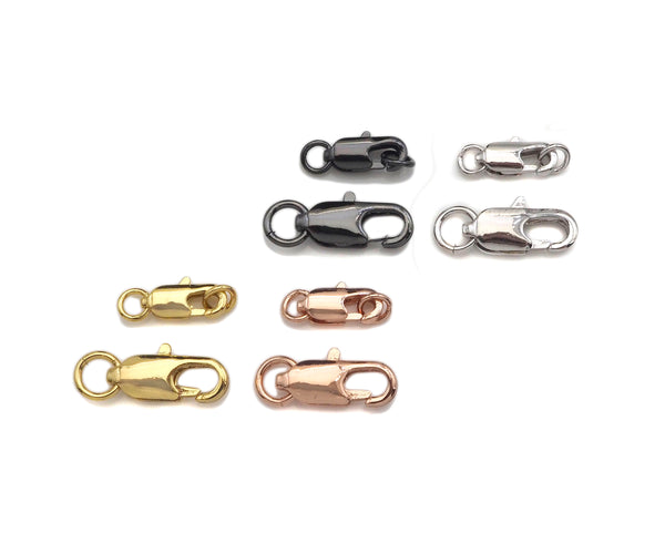 Simple Lobster Claw Clasp, Link Connector with Jump Ring, Sku#Y312