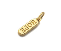 Dainty Gold Bar Pendant, Love happy chill mom bar, F1289