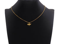 Colorful CZ Micro Pave Dragonfly Shape Pendant,Cubic Zirconia Dragonfly Charm, Gold Tone, 12x16mm,sku#Z739