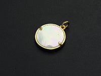 Clear CZ Micro Pave Heart on Mother-of-pearl Pendant Charm, Cubic Zirconia Charm,  Heart Charm, Pearl Charm,15mm,sku#Z913